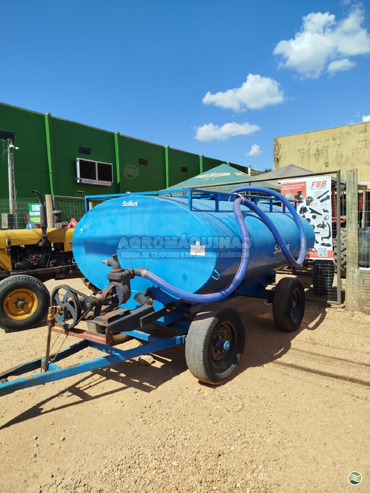 IMPLEMENTOS AGRICOLAS CARRETA TANQUE TANQUE 4500 LITROS Agromáquinas COLNIZA MATO GROSSO MT